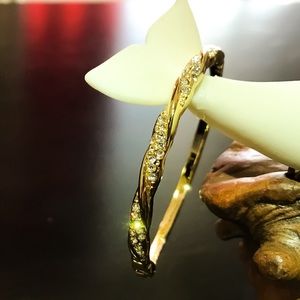 Beautiful gold-filled diamond bracelet!